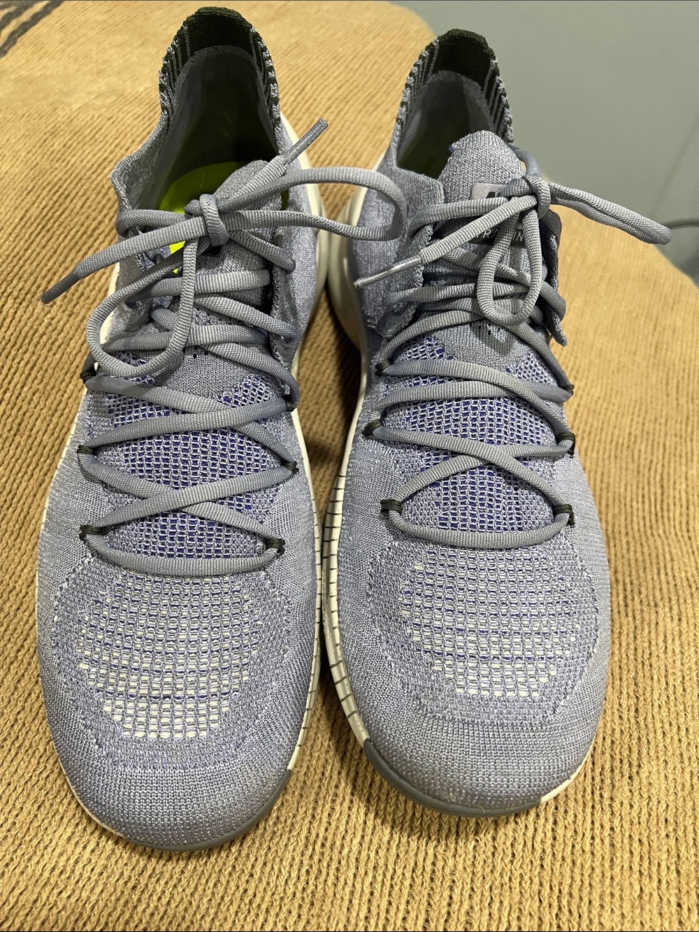 Nike Light Purpke Fly Knit Trainers Athletic Sneakers